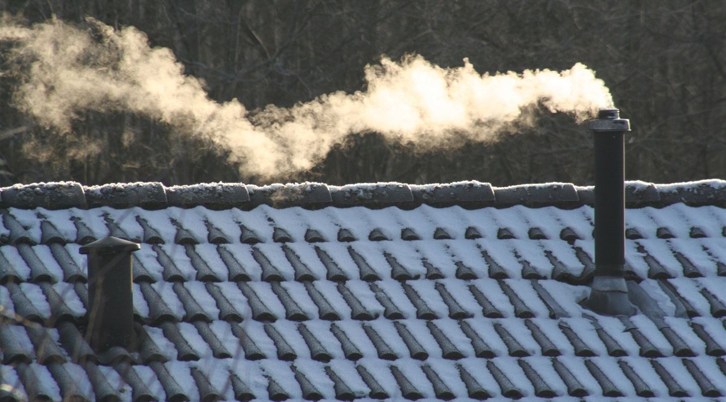 Skorsten og br�nder�g